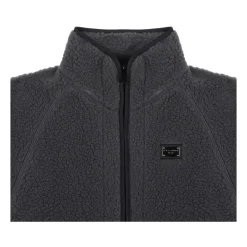 Antracietgrijze Nep Bontjas