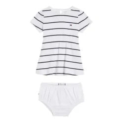 Baby gestreept jurkje