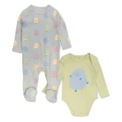 Baby set: rompertje en slaappak