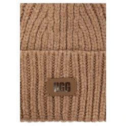 Beanie met logo patch