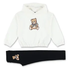Bear Print Hoodie Leggings Set