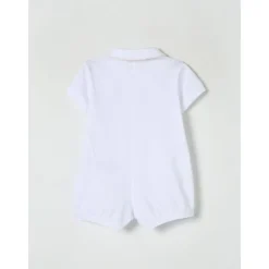 Beer Geborduurde Baby Romper