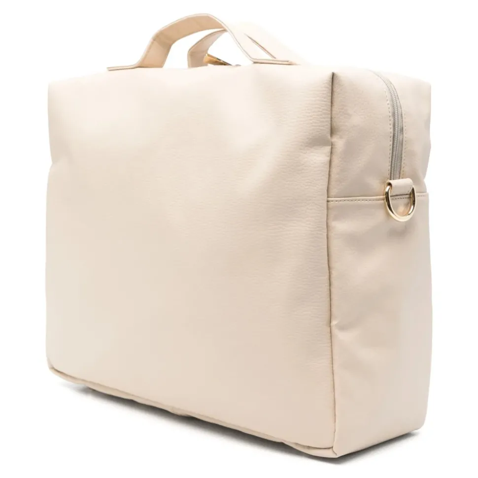 Beige Eco Leren Geboortetas