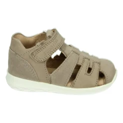 Beige Jongenssandaal 392 Nubuck Bovenkant