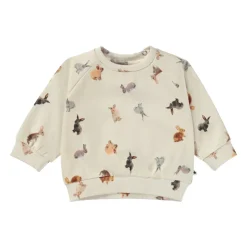 Beige Jurk Set met Dierenprint