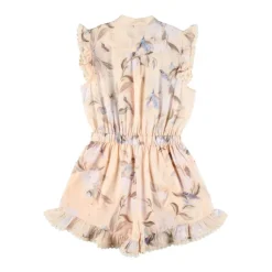 Beige Kant Knoopjurk