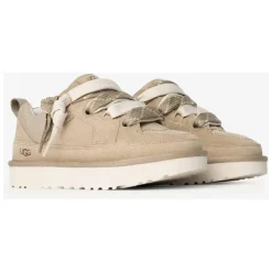 Beige Lowmel Trainers Modern Stijl