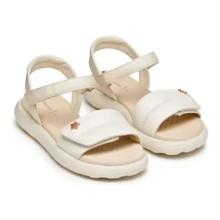 Beige Meisjes Sandalen Puffypop Stijl