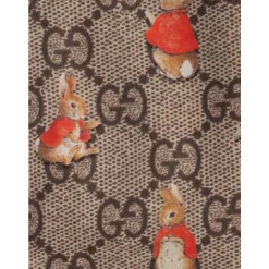 Beige Monogram Peter Rabbit Hoodie Jacket