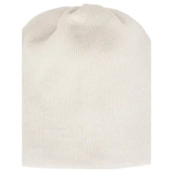 Beige Wol Gebreide Pasgeboren Mutsen