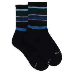 Blauw Gestreepte Katoenen Korte Sokken