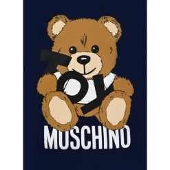 Blauw kort sportpak met Teddy Bear