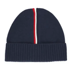 Blauwe Baby Beanie Cap met Iconische Patch