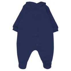 Blauwe Baby Rompers Set met Teddybeerprint