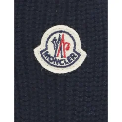 Blauwe Baby Vest Ronde Hals Rits Sluiting