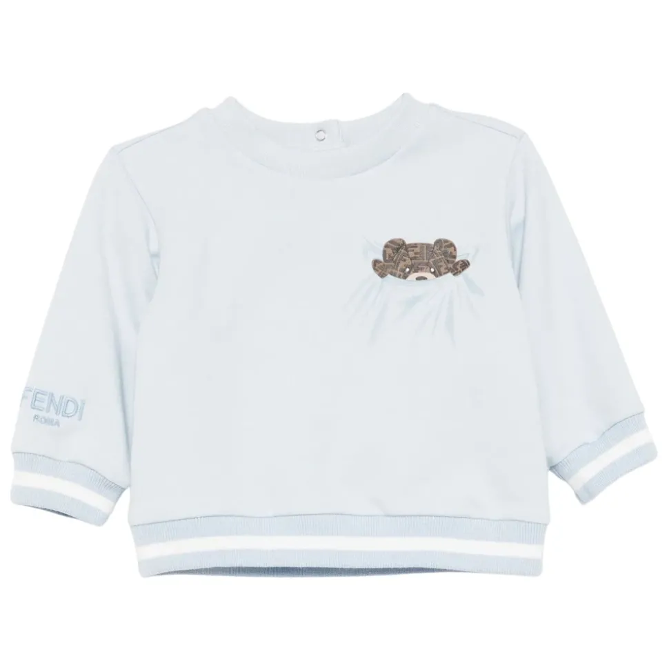 Blauwe Beer Sweatshirt voor Baby Jongens