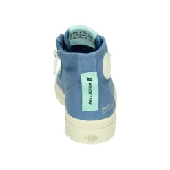 Blauwe Canvas Mid-Top Meisjesschoenen
