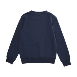 Blauwe Crewneck Sweatshirt met Vintage Logo