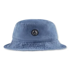 Blauwe Denim Cloche met Logopatch