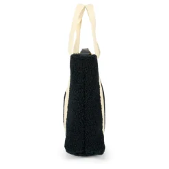 Blauwe Faux Shearling Casual Tas