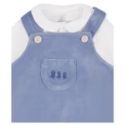 Blauwe Geboorteset Babypakje Romper