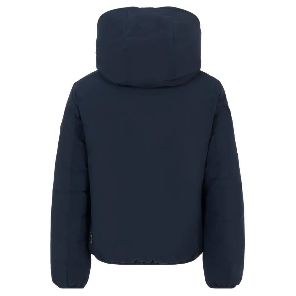 Blauwe Gewatteerde Donsjas