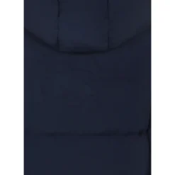 Blauwe Gewatteerde Donsjas met Krokodil