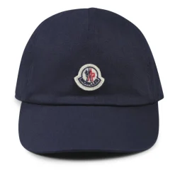 Blauwe Katoenen Hoed met Klep