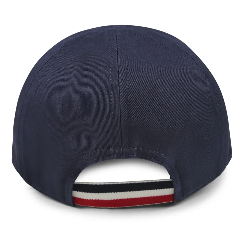 Blauwe Katoenen Hoed met Klep