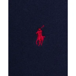 Blauwe Katoenen Hoodie met Logo