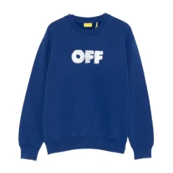 Blauwe Kinderen Logo Crewneck Sweatshirt