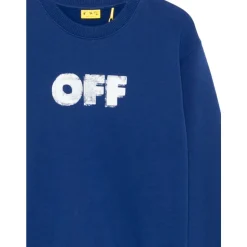 Blauwe Kinderen Logo Crewneck Sweatshirt