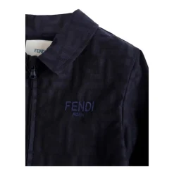 Blauwe Kinderjassen Katoenen Babykleding