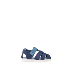 Blauwe Leren Peutersandalen