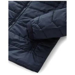 Blauwe Melton Sundance Hoodie Jas