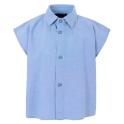 Blauwe Multicolor Trui met Lurex Logo