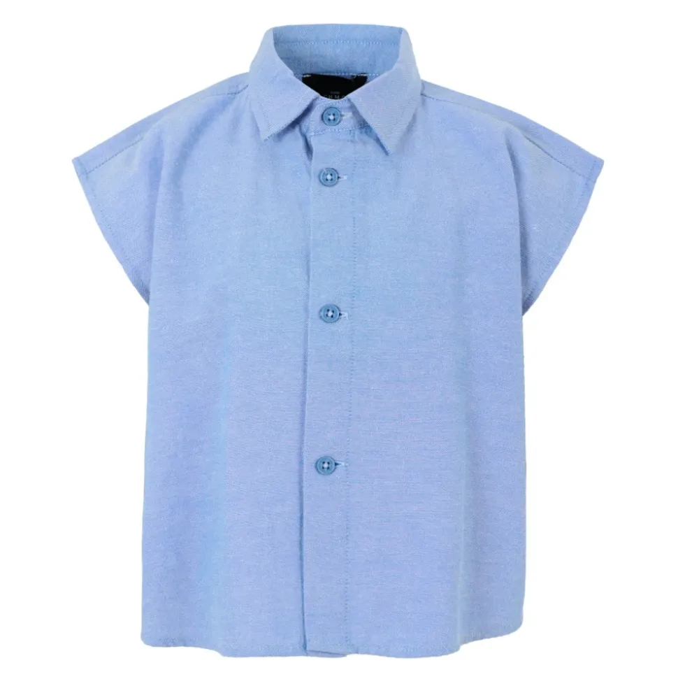 Blauwe Multicolor Trui met Lurex Logo