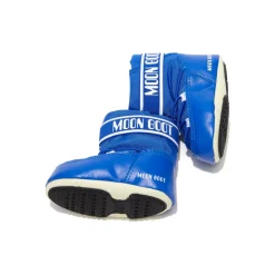 Blauwe Nylon Slip-On Laarzen