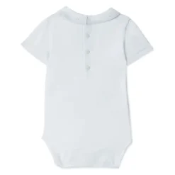 Blauwe Peter Pan Kraag Top