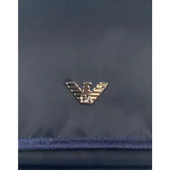 Blauwe Rechthoekige Zwangerschapstas met Accessoires