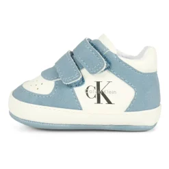 Blauwe Sneakers van Kunstleer met Logo