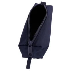 Blauwe Stoffen Rugzak met Logodetail