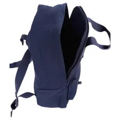 Blauwe Stoffen Rugzak met Logopatch