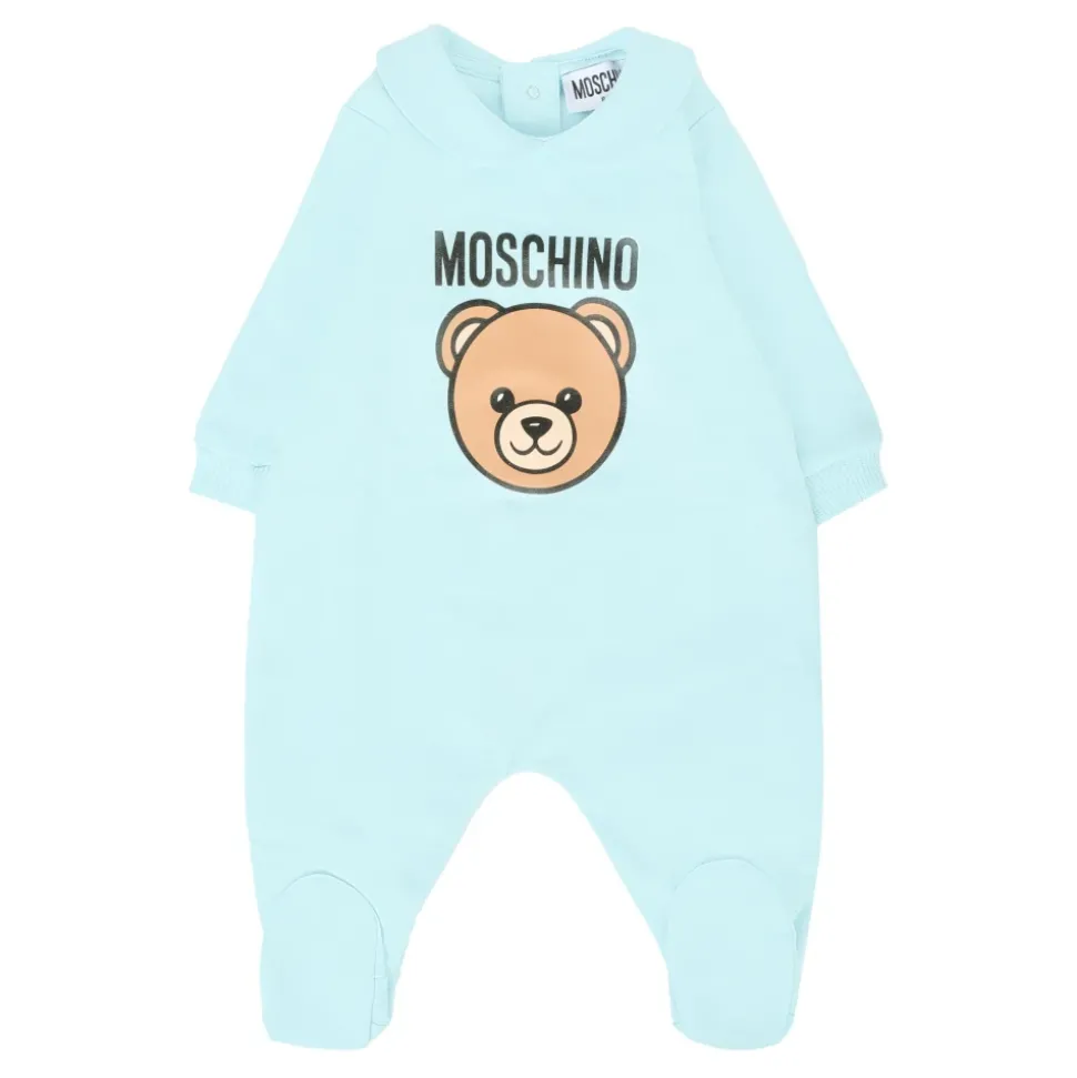 Blauwe Teddybeer Romper
