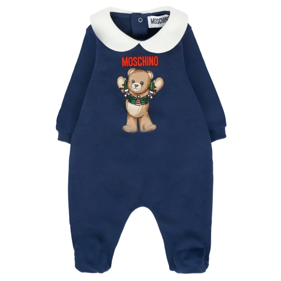 Blauwe Teddybeer Rompers