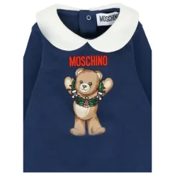 Blauwe Teddybeer Rompers