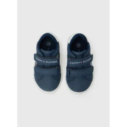 Blauwe unisex zomer sneakers met klittenband