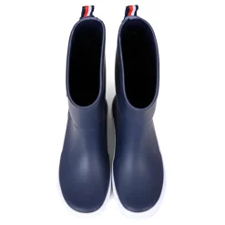 Blauwe Waterdichte Regenlaarzen met Iconische Vlag