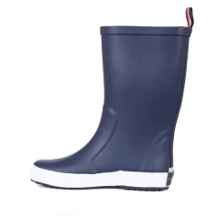 Blauwe Waterdichte Regenlaarzen met Iconische Vlag