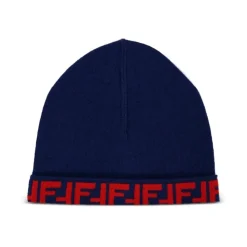 Blauwe Wol Kasjmier Kinderhoeden